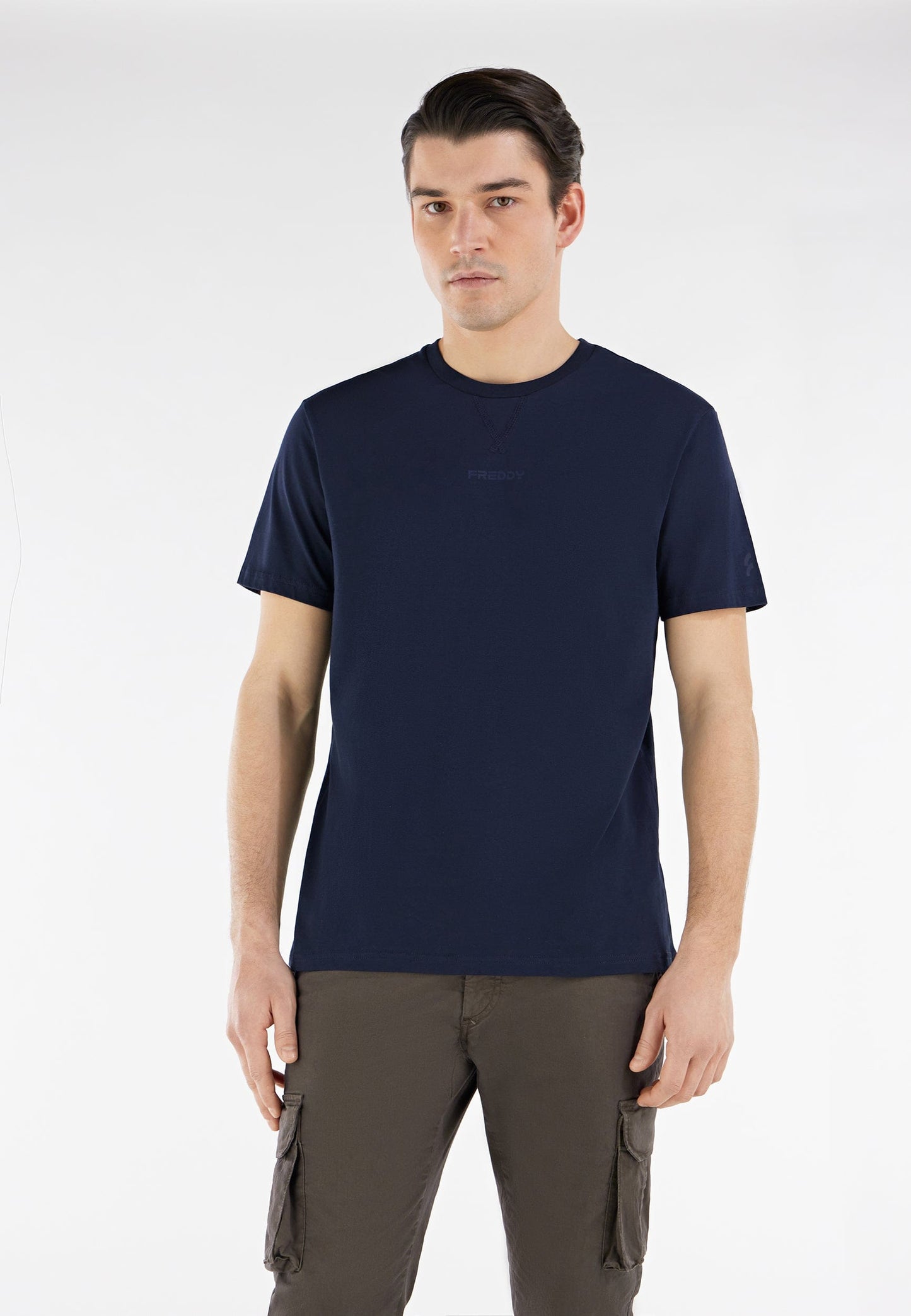 Men's Freddy Logo T Shirt - Navy