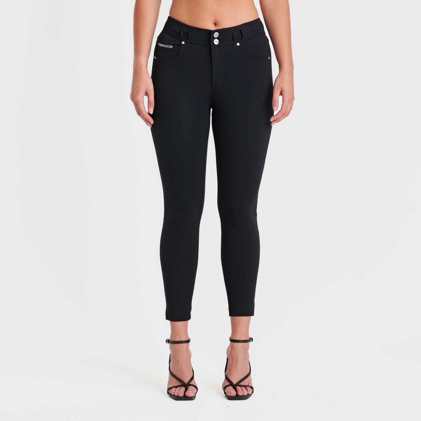 N.O.W.® Diwo Pro - High Waisted - 7/8 Length - Black