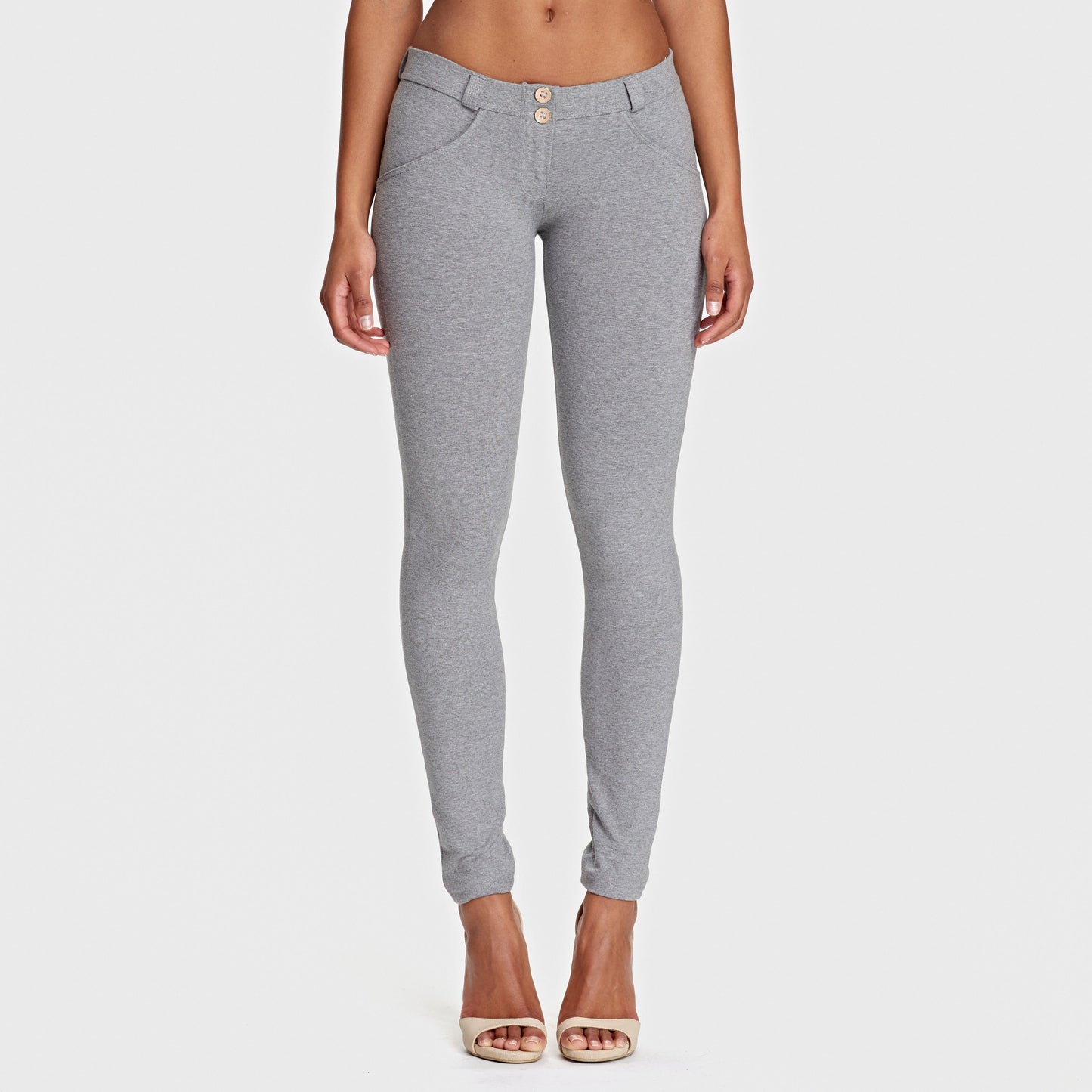 WR.UP® Fashion - Low Rise - Full Length - Melange Grey