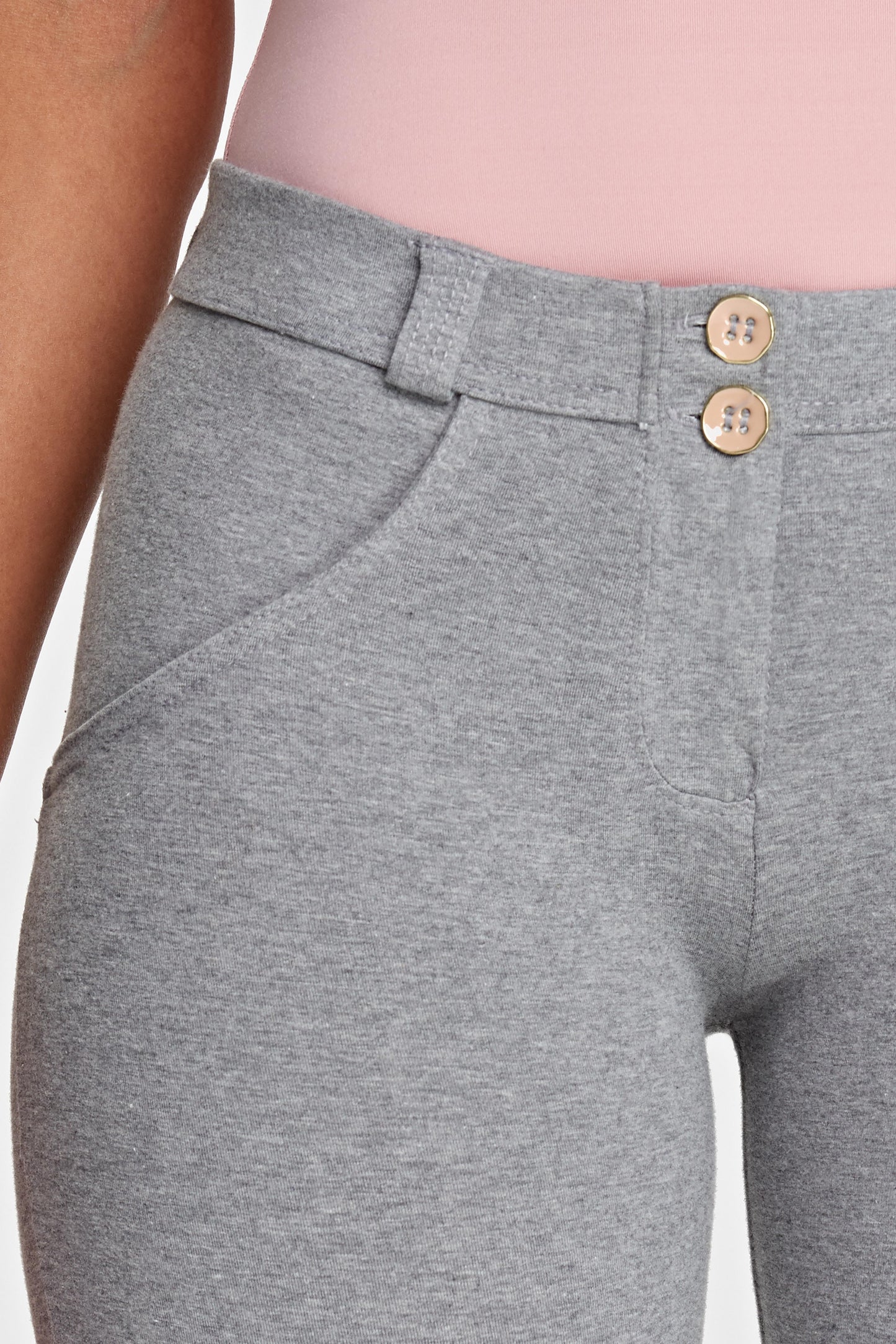 WR.UP® Fashion - Mid Rise - Full Length - Melange Grey