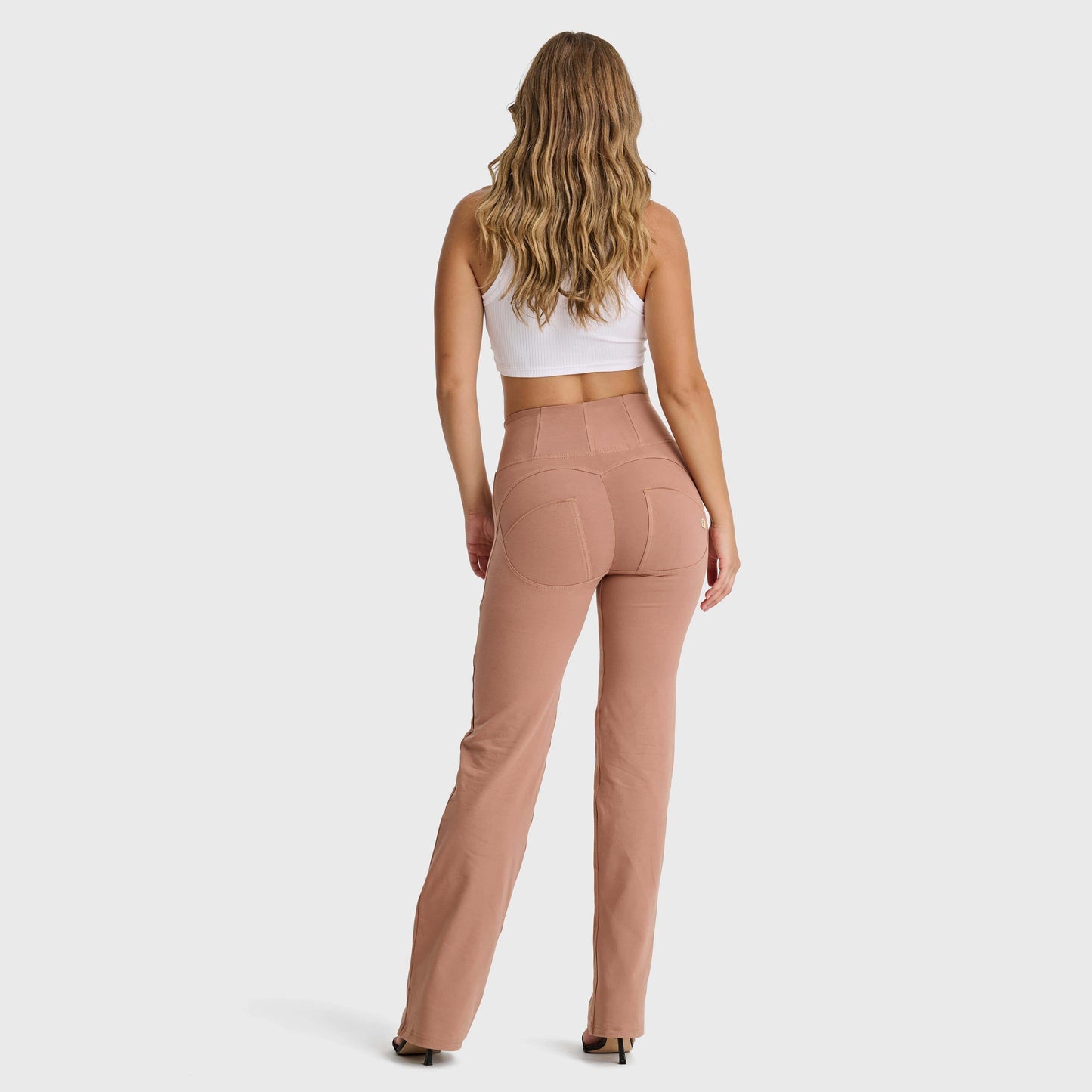 WR.UP® Fashion - High Waisted - Straight Flare - Mocha