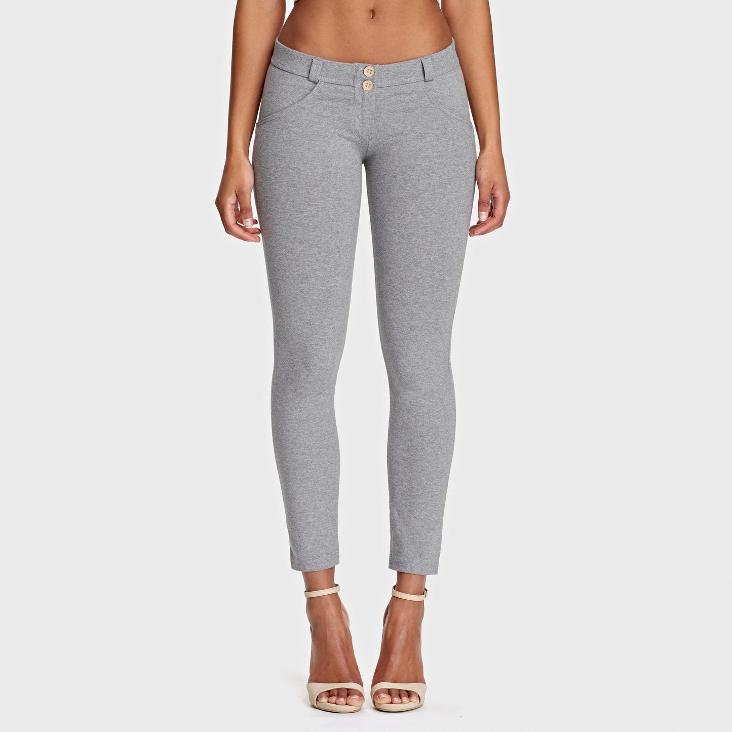 WR.UP® Fashion - Low Rise - 7/8 Length - Melange Grey