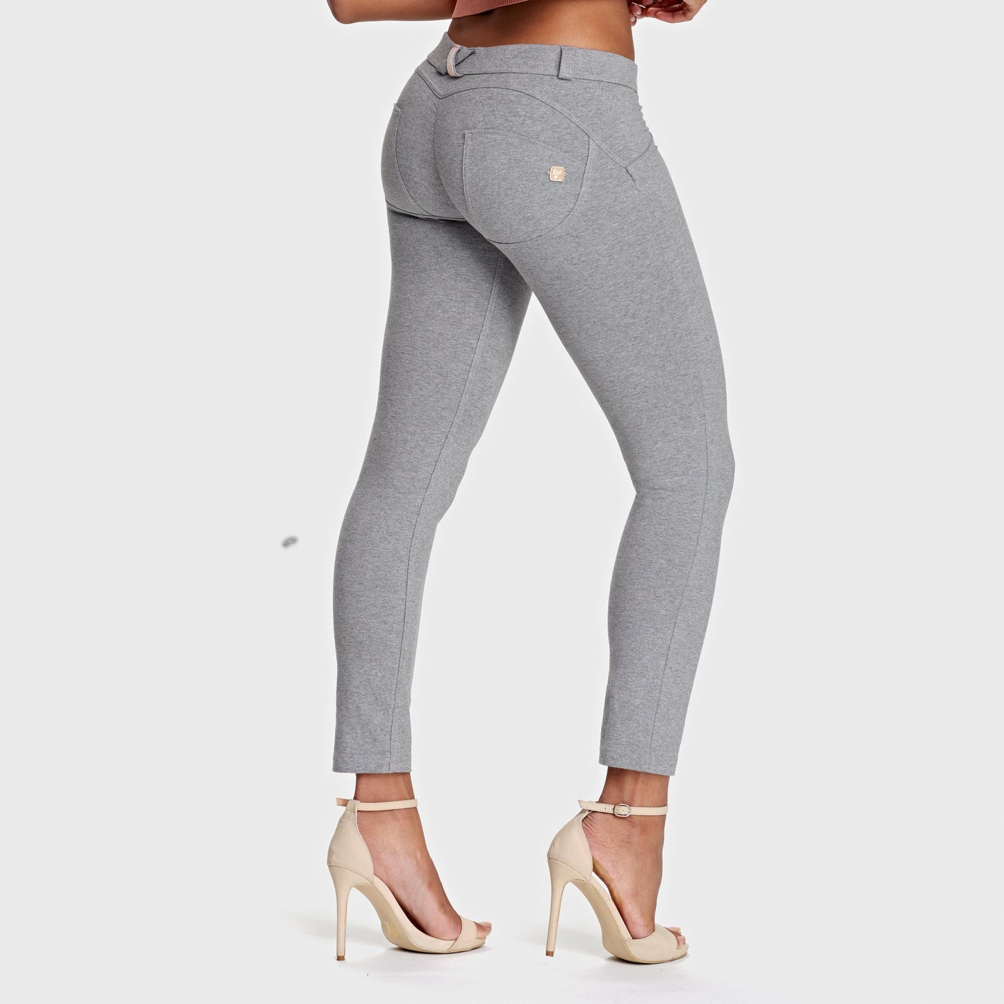 WR.UP® Fashion - Low Rise - 7/8 Length - Melange Grey