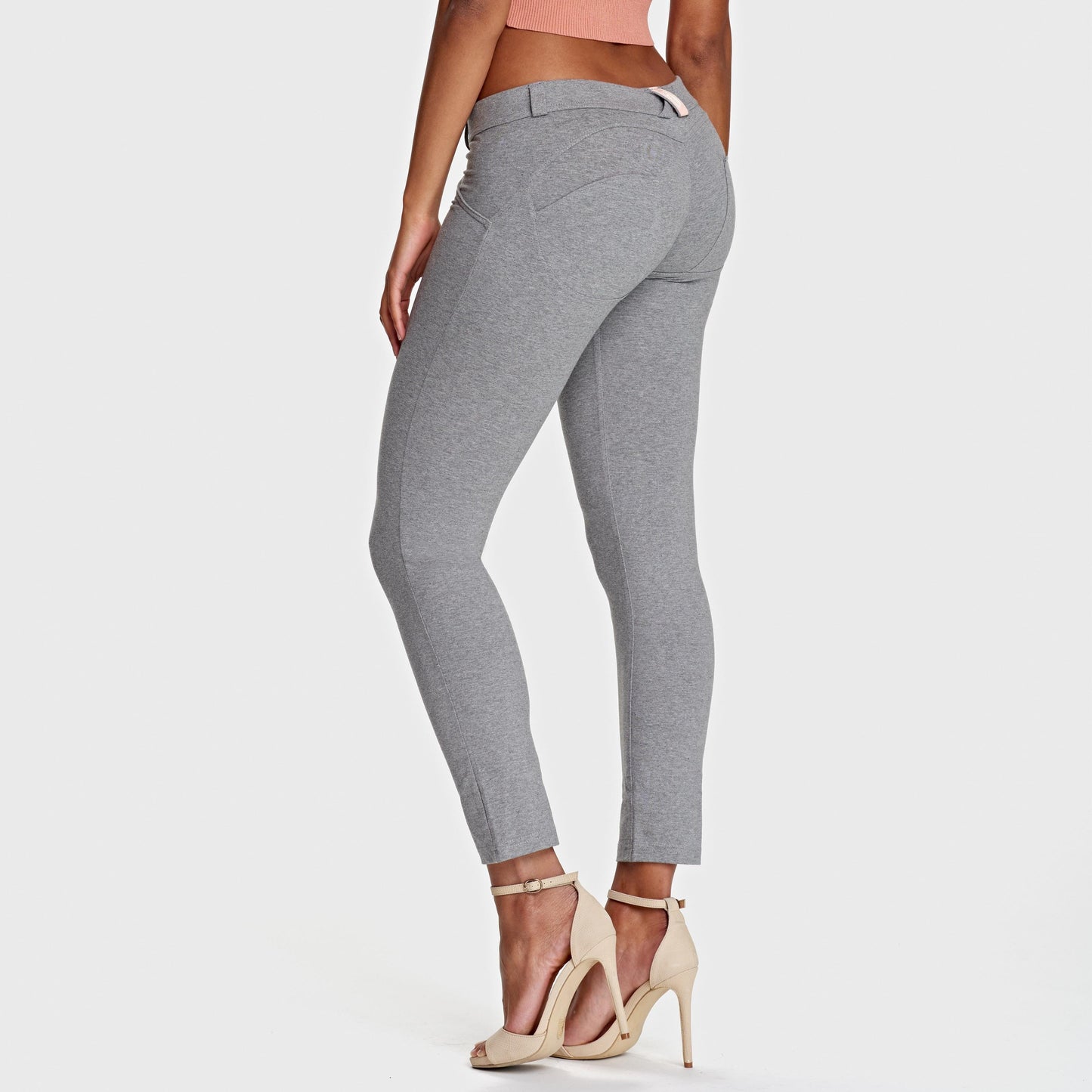 WR.UP® Fashion - Low Rise - 7/8 Length - Melange Grey