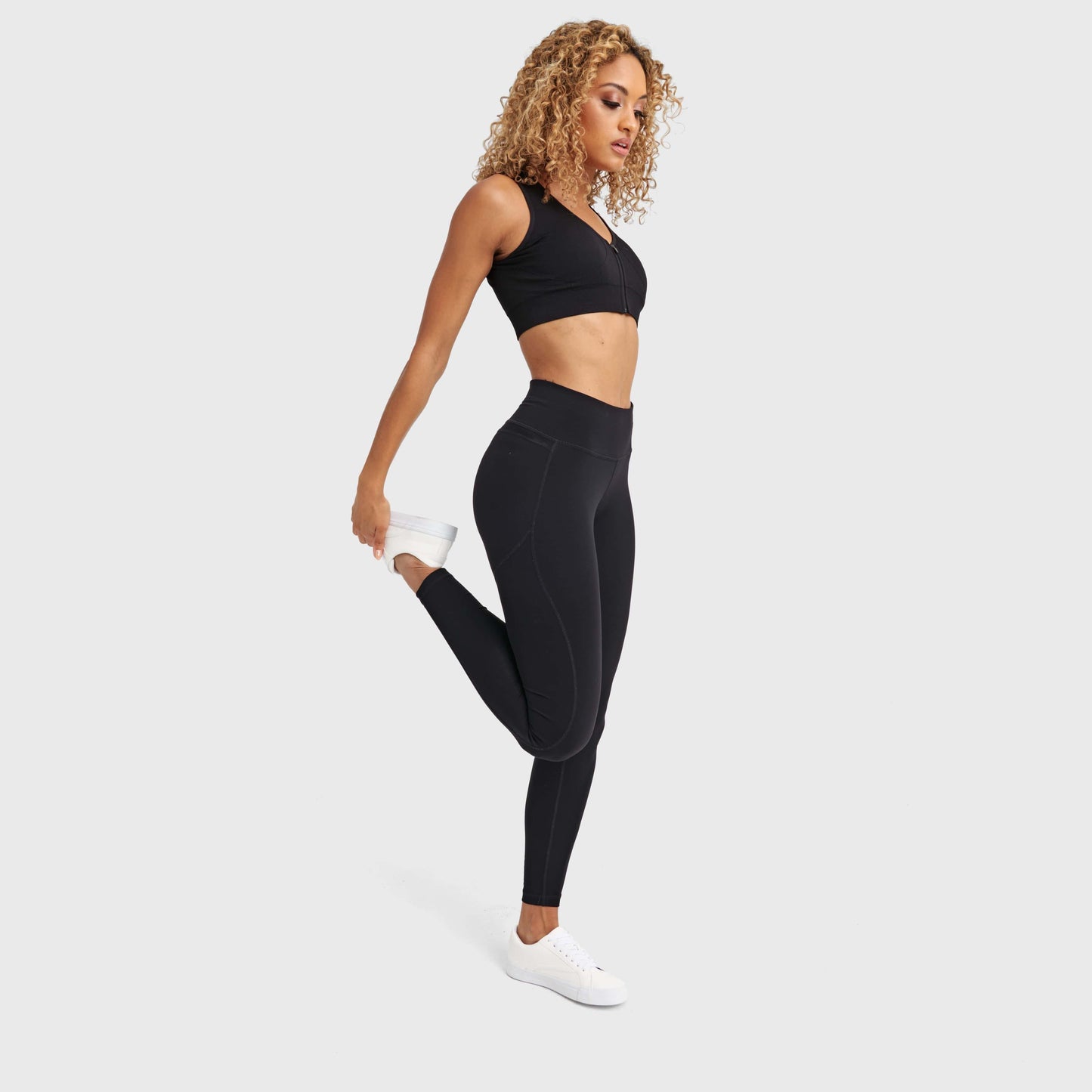 WR.UP® Diwo® Pro Sport - High Waisted - 7/8 Length - Black