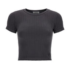 تي شيرت مضلع - فحمي