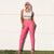 WR.UP® Faux Leather - High Waisted - Full Length - Candy Pink