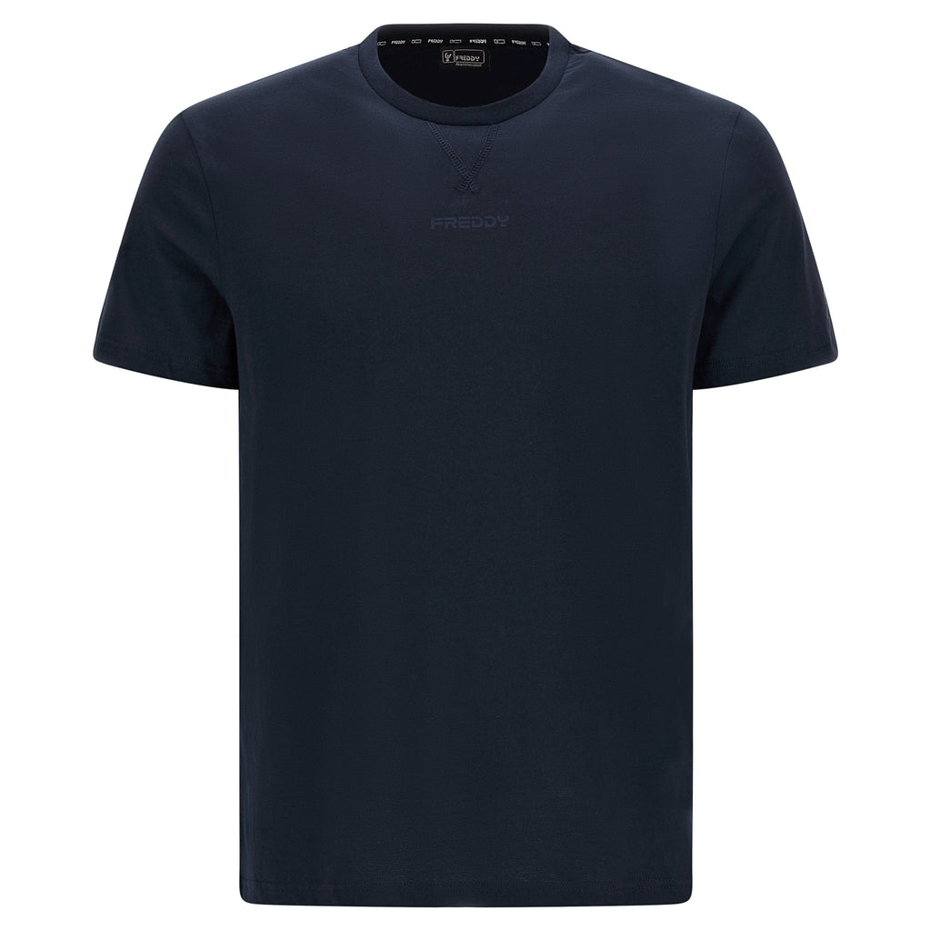 تيشيرت رجالي بشعار فريدي - كحلي