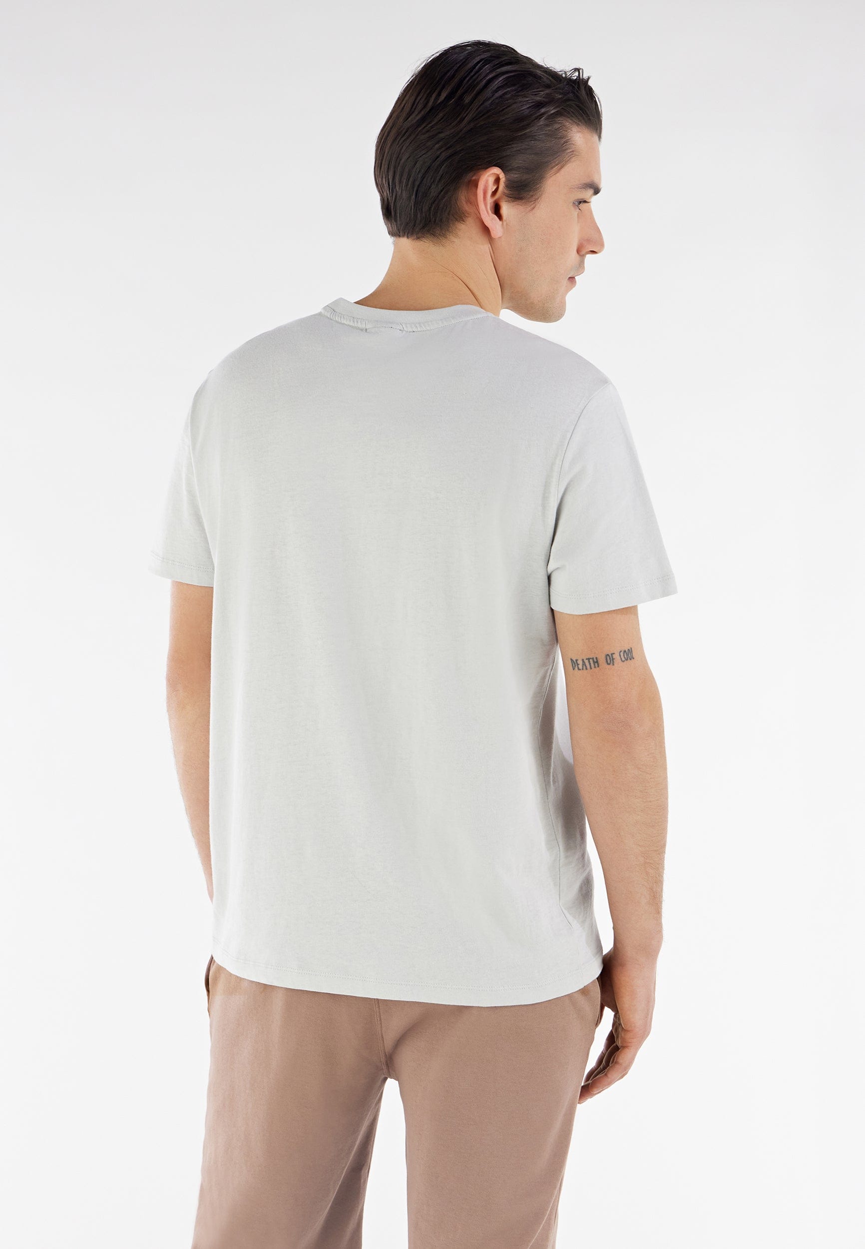 Men's Freddy Logo T Shirt - Light Grey