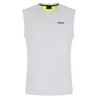 Men's Sport Singlet - White