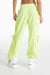 Cargo Pants - High Waisted - Full Length - Lime Green