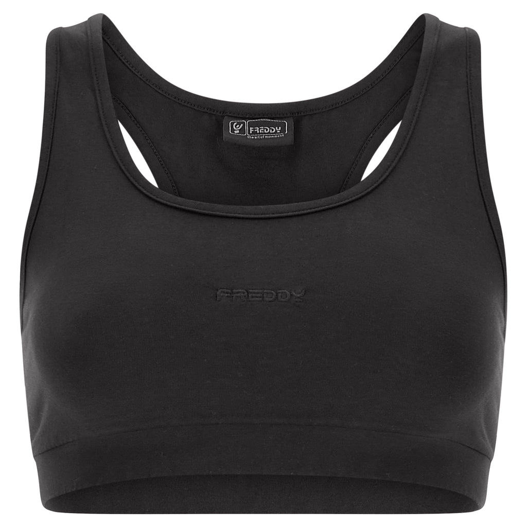 بلوزة قصيرة - أسود