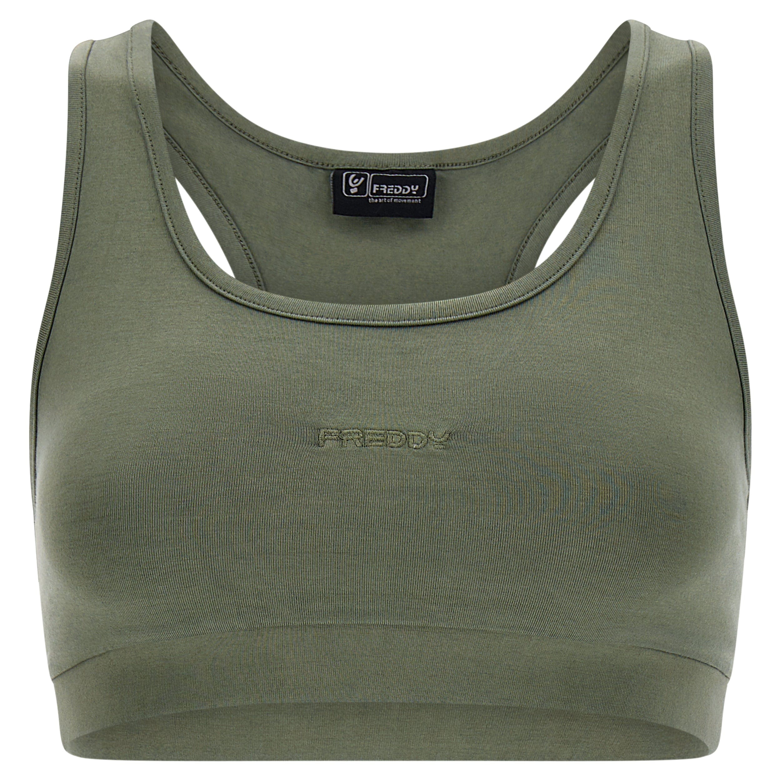 Crop Top - Military Green