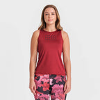 تيشيرت رياضي بدون أكمام - بوردو