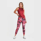 تيشيرت رياضي بدون أكمام - بوردو