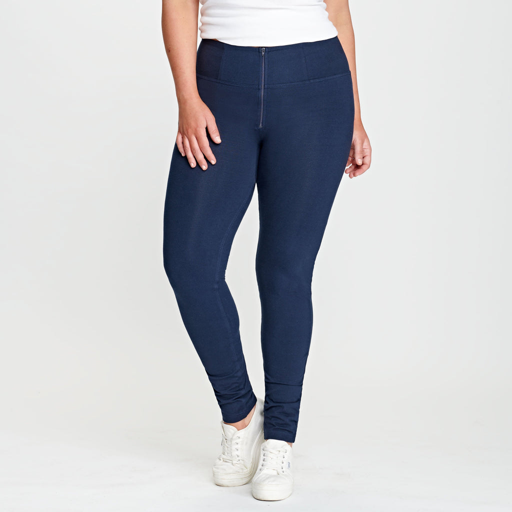 أزياء WR.UP® - خصر عالٍ - طول كامل - أزرق داكن 