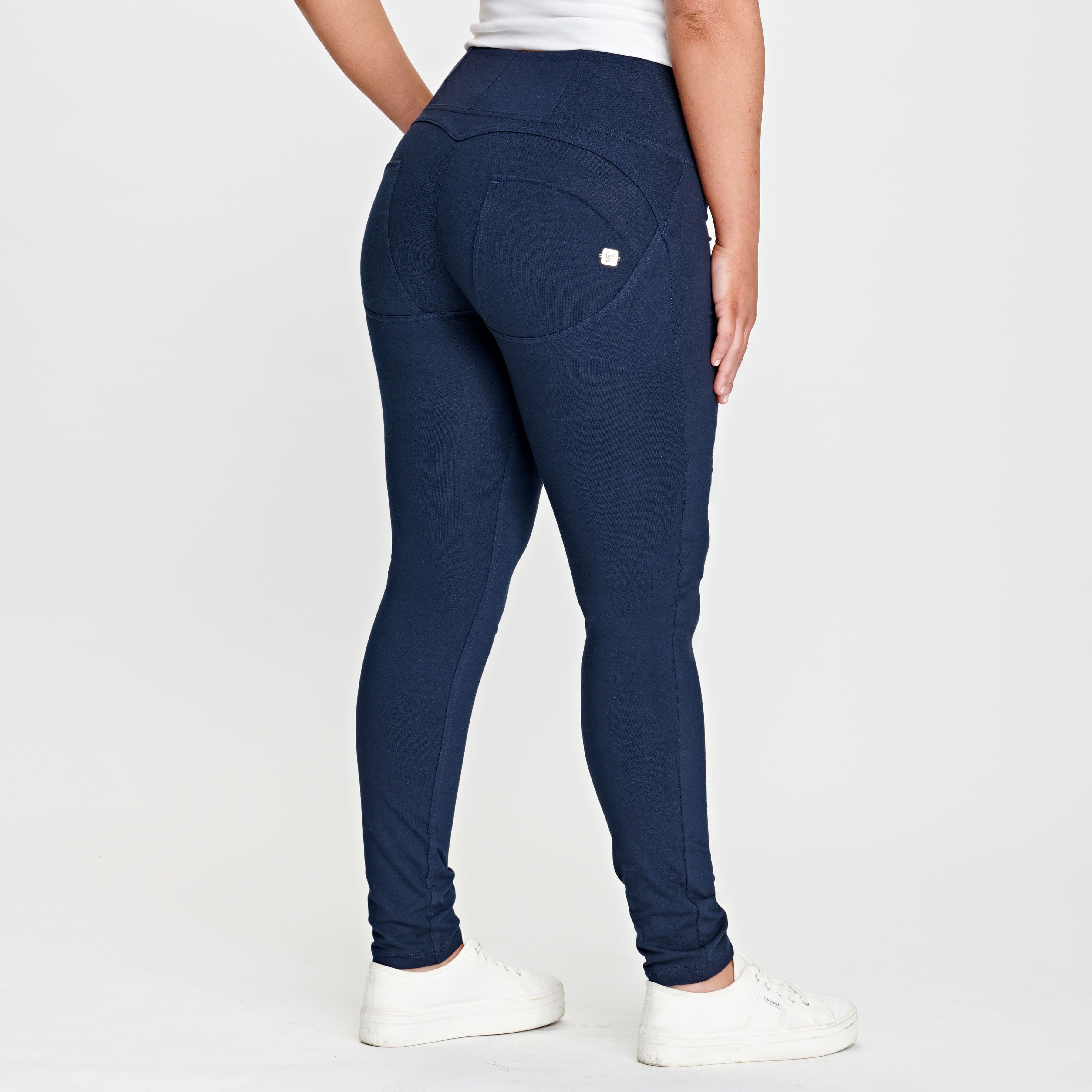 أزياء WR.UP® - خصر عالٍ - طول كامل - أزرق داكن 