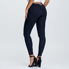 WR.UP® أزياء - خصر متوسط ​​الارتفاع - طول 7/8 - أسود