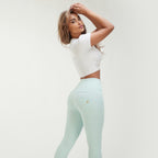 بنطال WR.UP® Drill إصدار محدود - خصر مرتفع - طول 7/8 - أخضر نعناعي