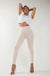 WR.UP® Fashion - High Waisted - Full Length - Light Beige