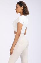 WR.UP® أزياء - خصر مرتفع - طول 7/8 - شامبانيا