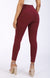 WR.UP® Fashion - High Waisted - 7/8 Length - Burgundy