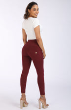 أزياء WR.UP® - خصر مرتفع - طول 7/8 - عنابي