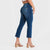 N.O.W® Denim Limited Edition - High Waisted - Kick Flare - Blue + Yellow Stitching