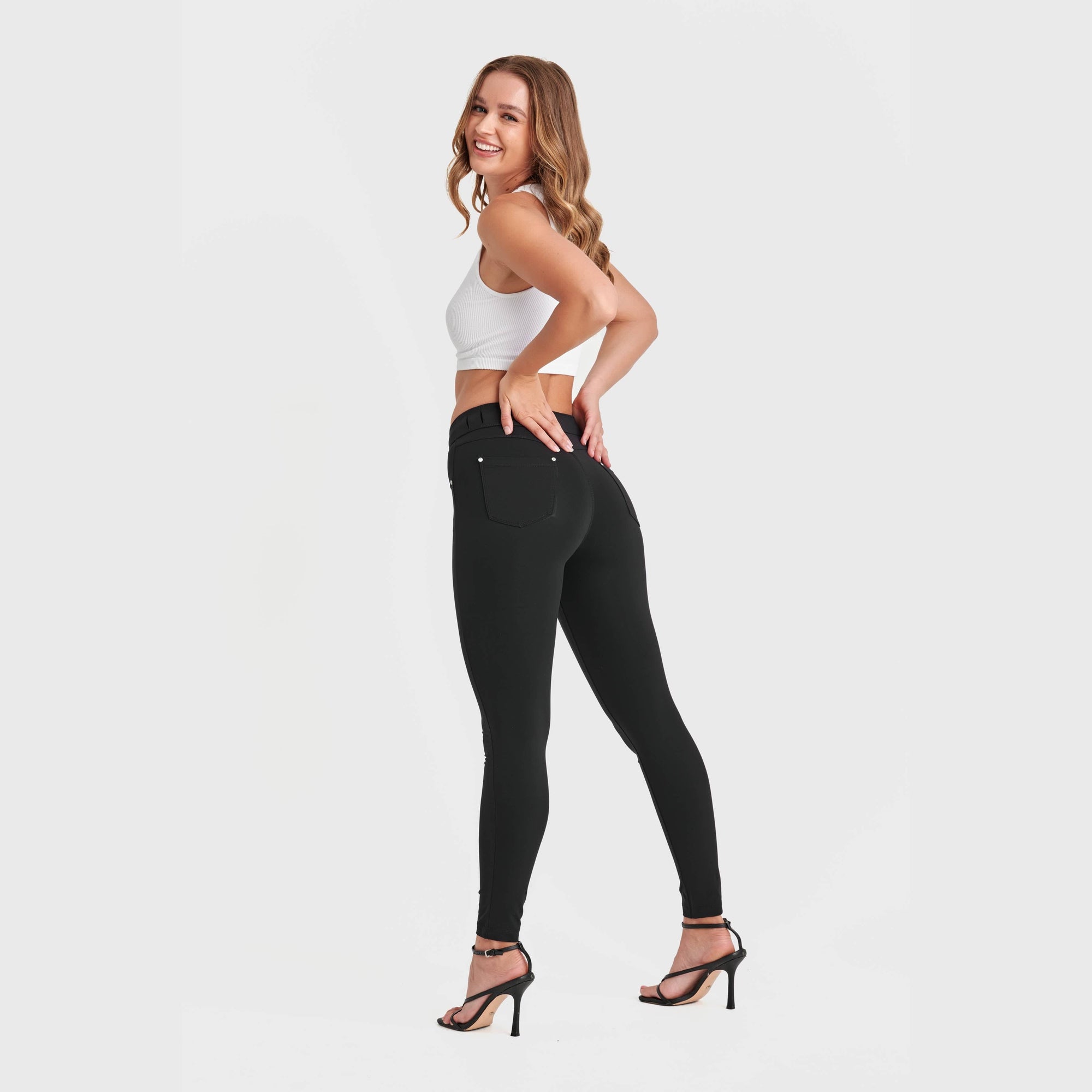 N.O.W.® Diwo Pro - High Waisted - Full Length - Black