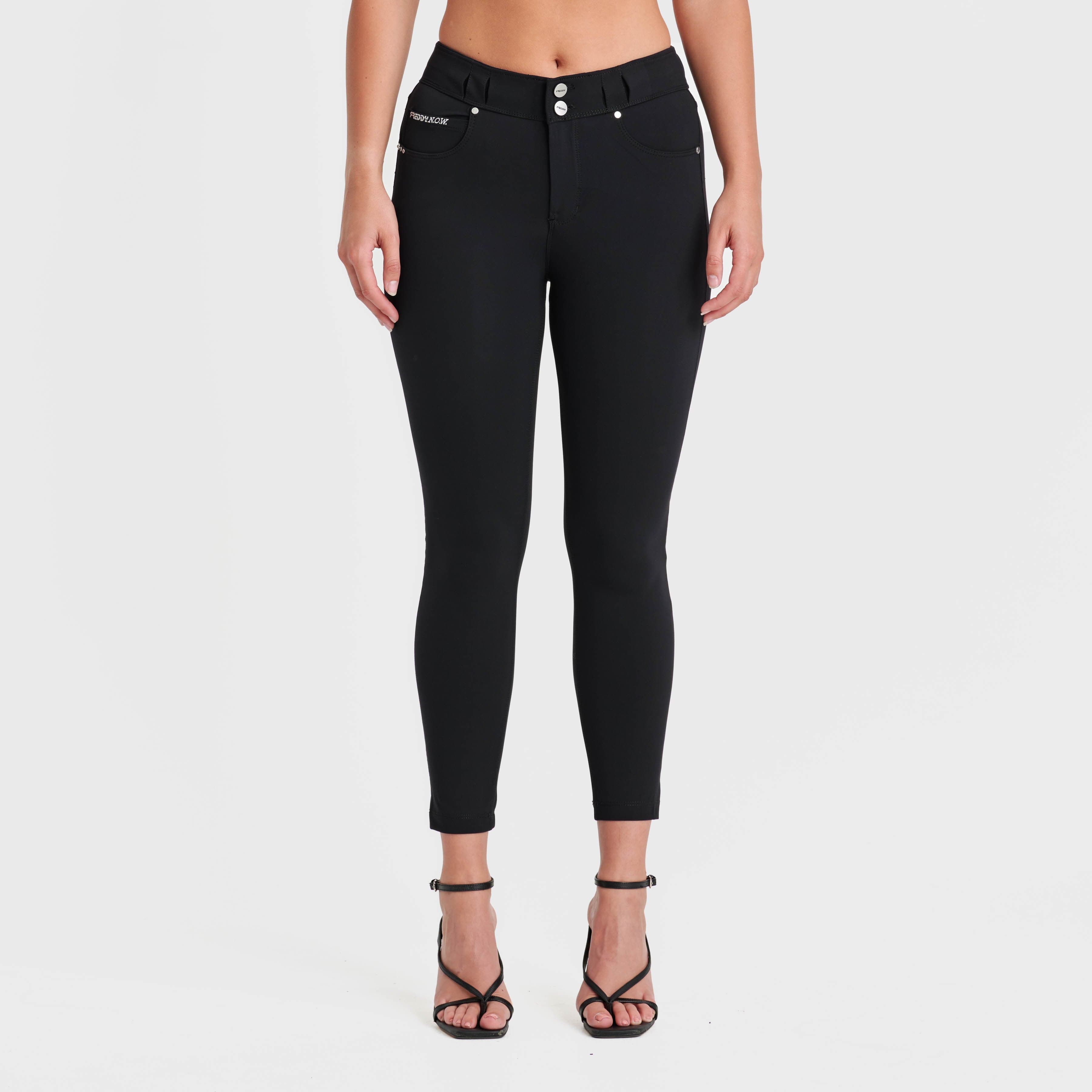 ناو® دي وو برو - خصر مرتفع - طول 7/8 - أسود