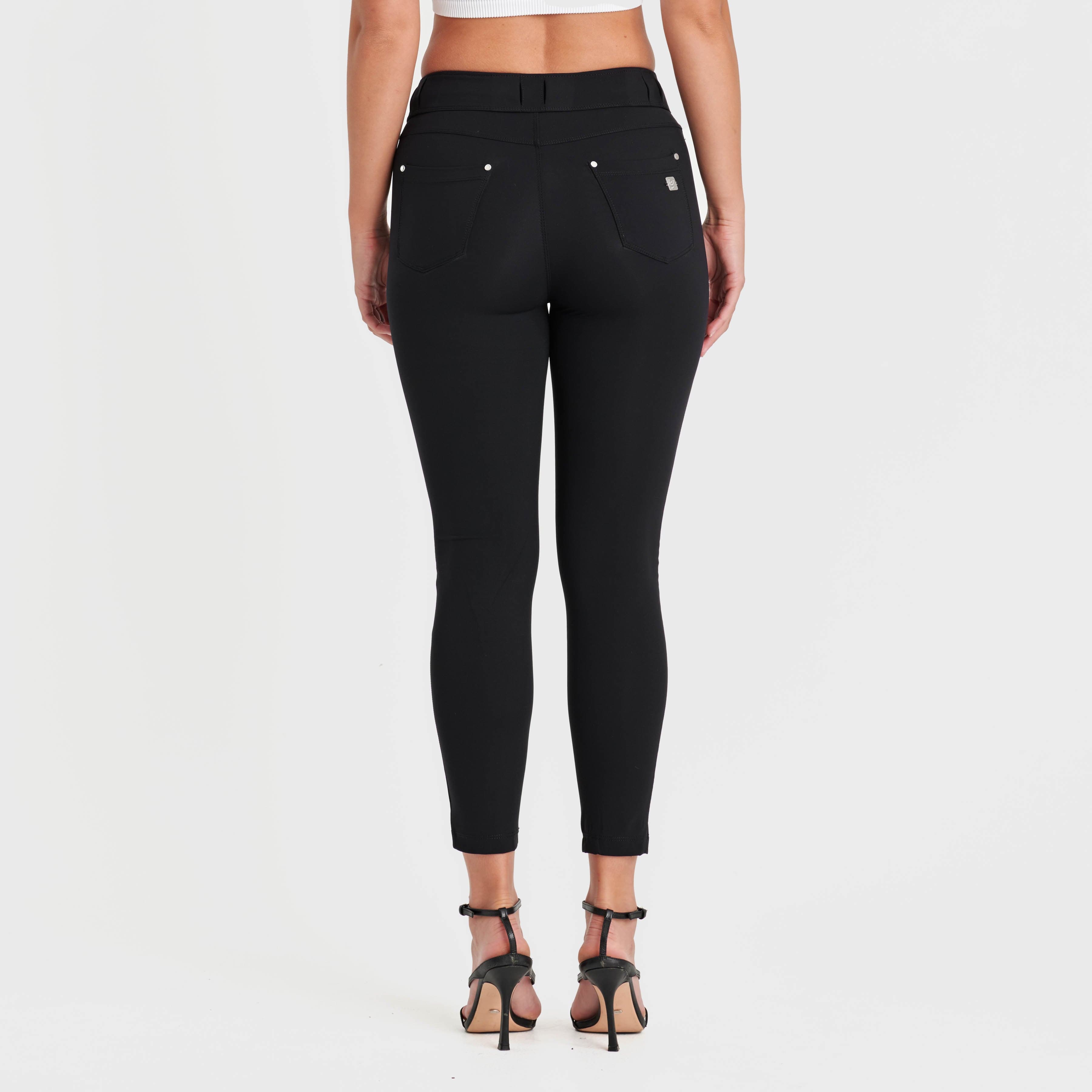 ناو® دي وو برو - خصر مرتفع - طول 7/8 - أسود