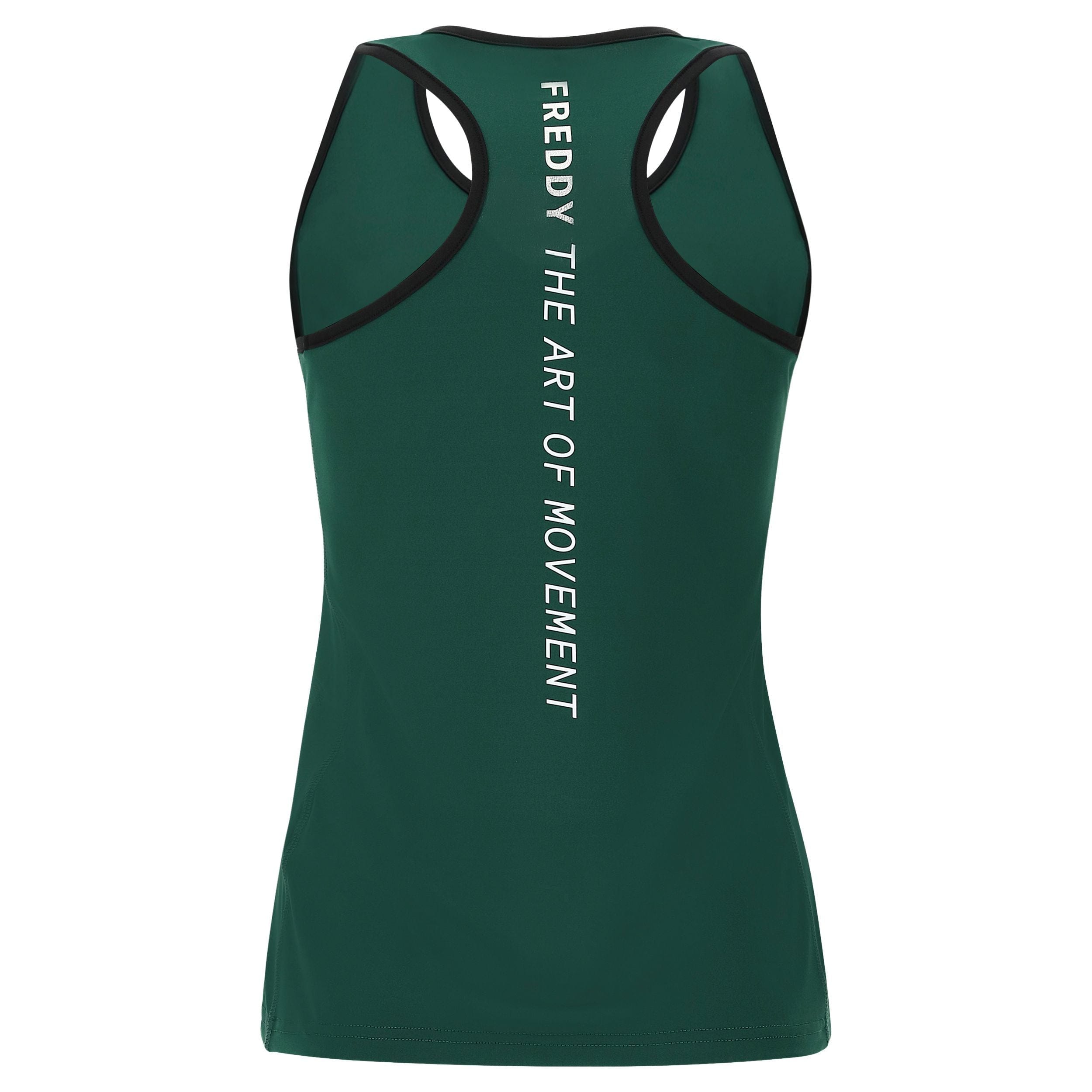 تيشيرت رياضي بدون أكمام - مقاس صغير - أخضر 