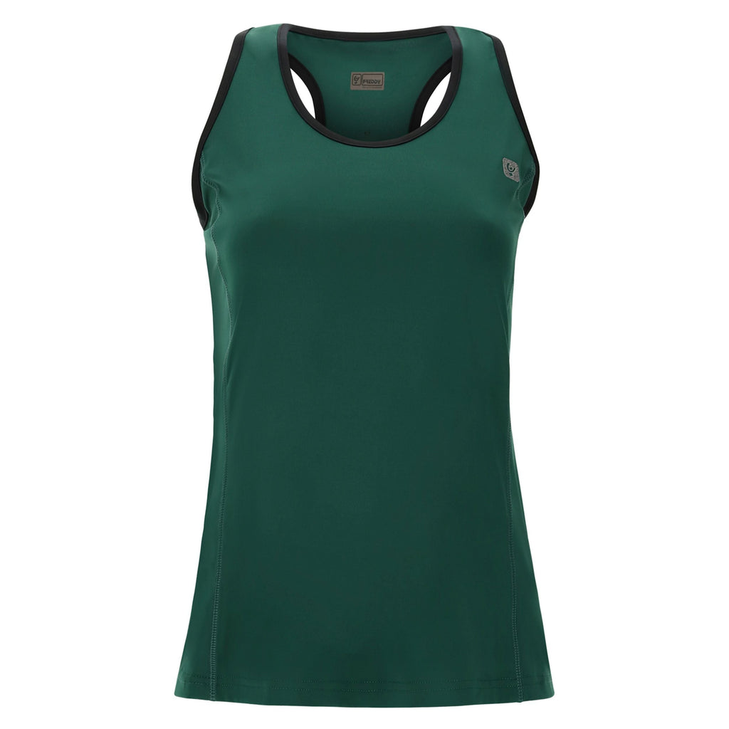 تيشيرت رياضي بدون أكمام - مقاس صغير - أخضر 