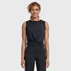 بلوزة كروس أوفر - أسود