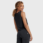 بلوزة كروس أوفر - أسود