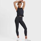 بلوزة كروس أوفر - أسود