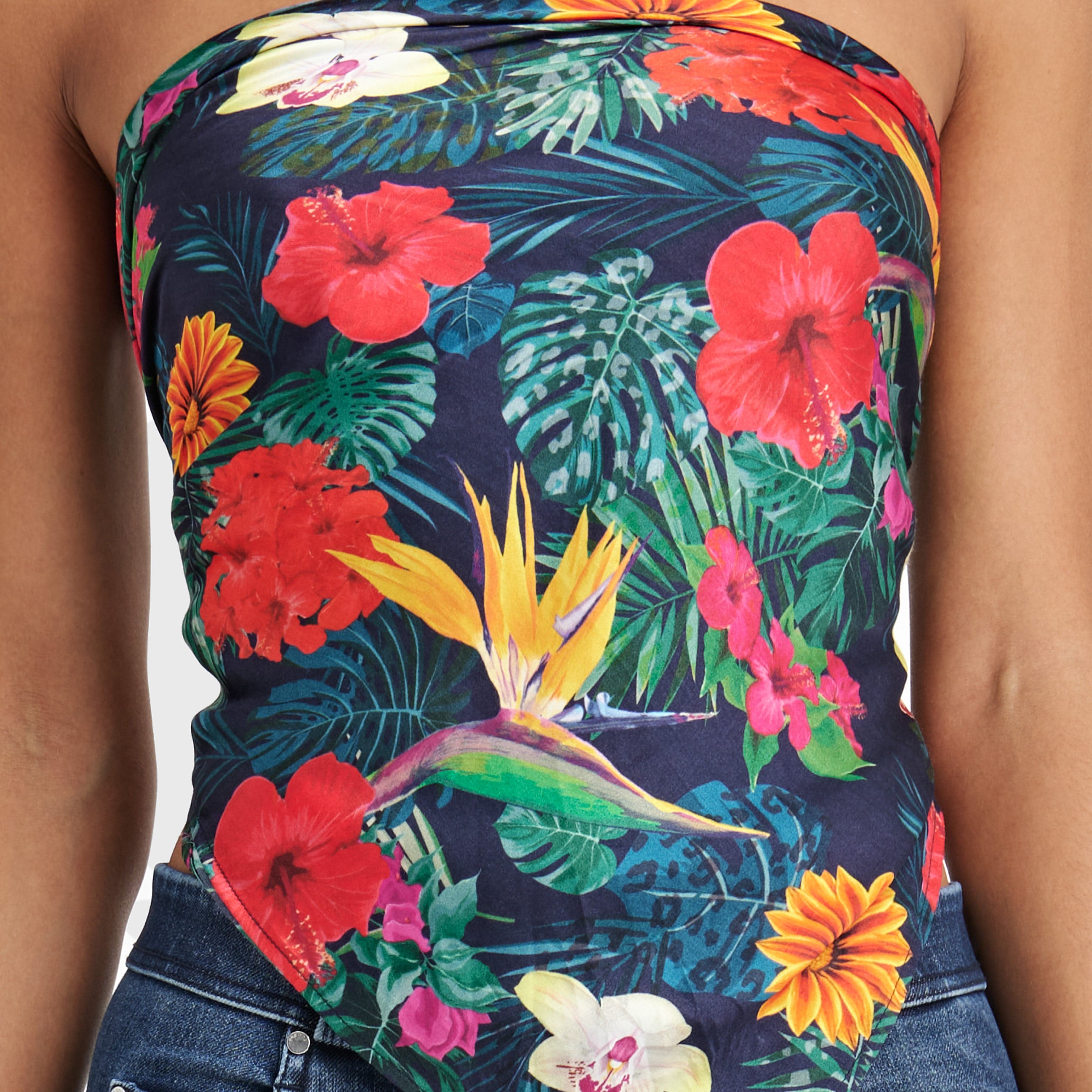 وشاح متعدد الاستخدامات - أحمر مزهر