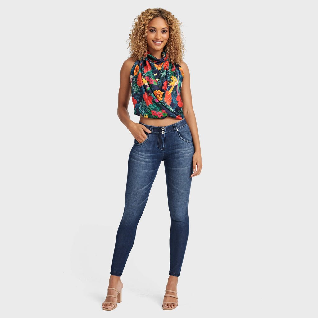 وشاح متعدد الاستخدامات - أحمر مزهر