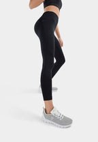 سوبرفيت ديوو برو - خصر مرتفع للغاية - طول 7/8 - أسود 