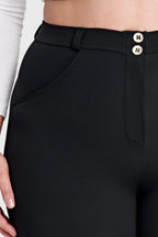 WR.UP® Curvy Diwo Pro - خصر مرتفع - طول كامل - أسود 