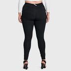 WR.UP® Curvy Diwo Pro - خصر مرتفع - طول كامل - أسود 