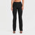 WR.UP® Denim with Front Pockets - Super High Waisted - Flare - Black + Black Stitching