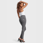 أزياء WR.UP® - خصر عالٍ - طول كامل - رمادي 