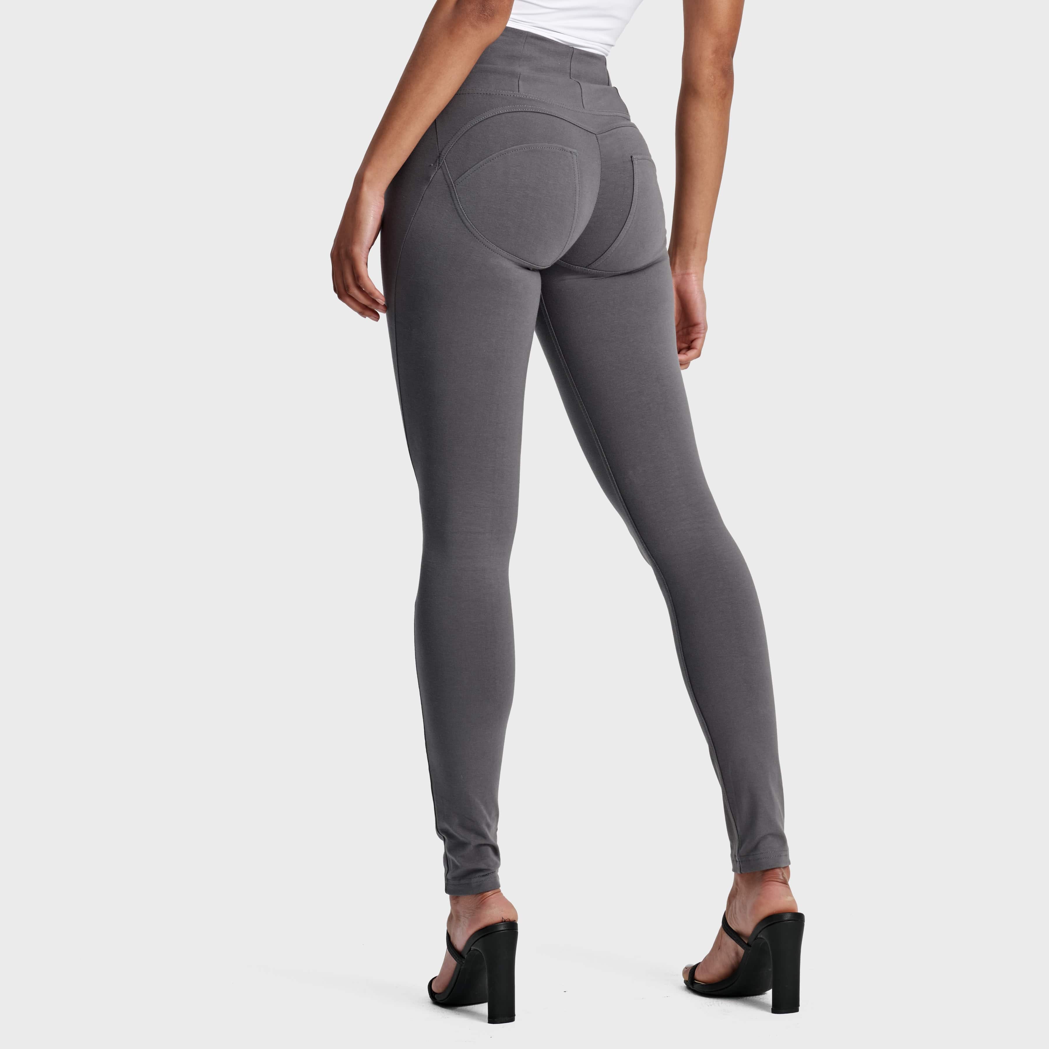 WR.UP® Fashion - High Waisted - Full Length - Grey