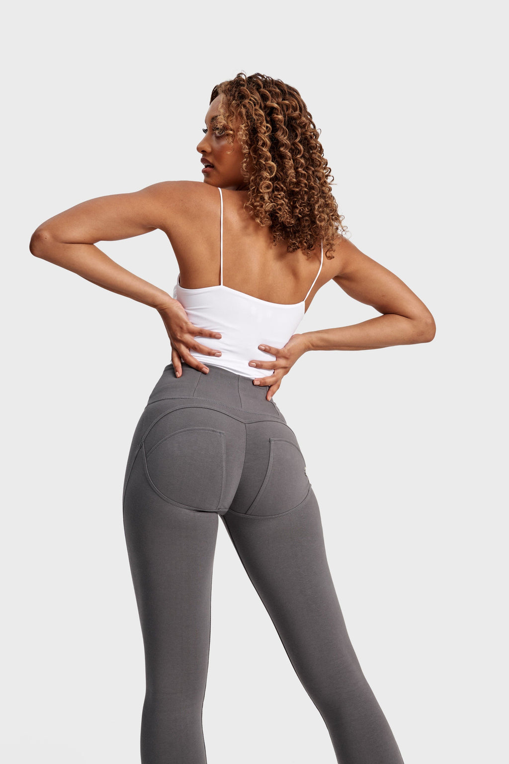 أزياء WR.UP® - خصر عالٍ - طول كامل - رمادي 