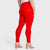 WR.UP® Curvy Fashion - Zip High Waisted - Full Length - Red