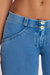 WR.UP® Denim - Low Rise - Full Length - Light Blue + Yellow Stitching