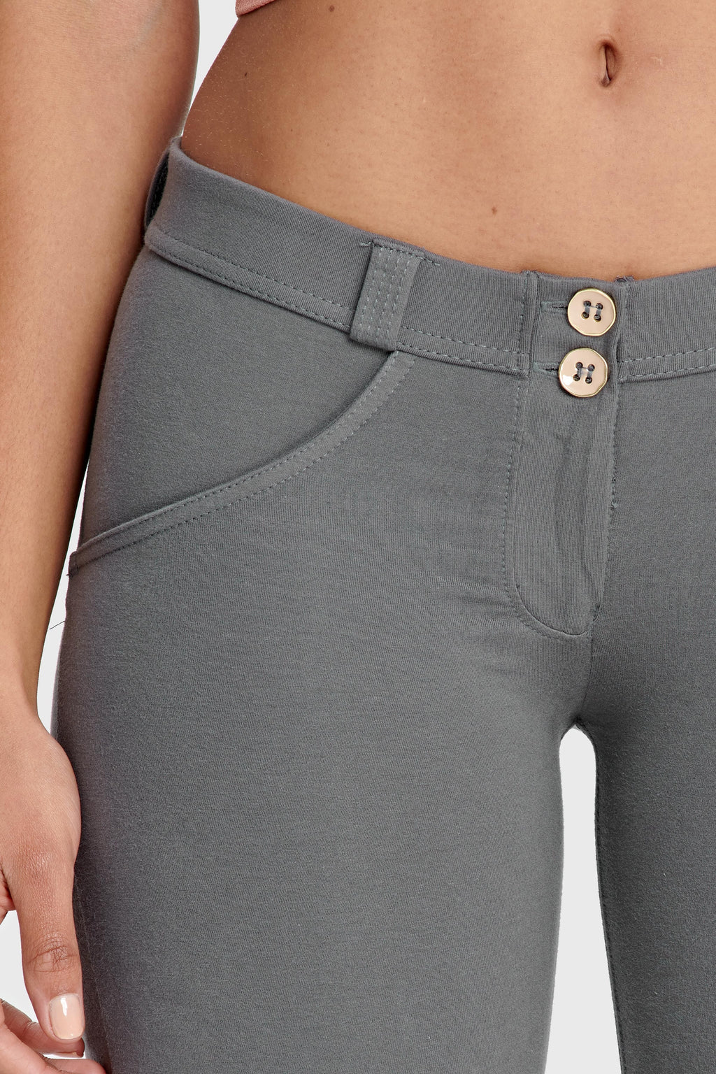 WR.UP® أزياء - خصر منخفض - طول كامل - رمادي