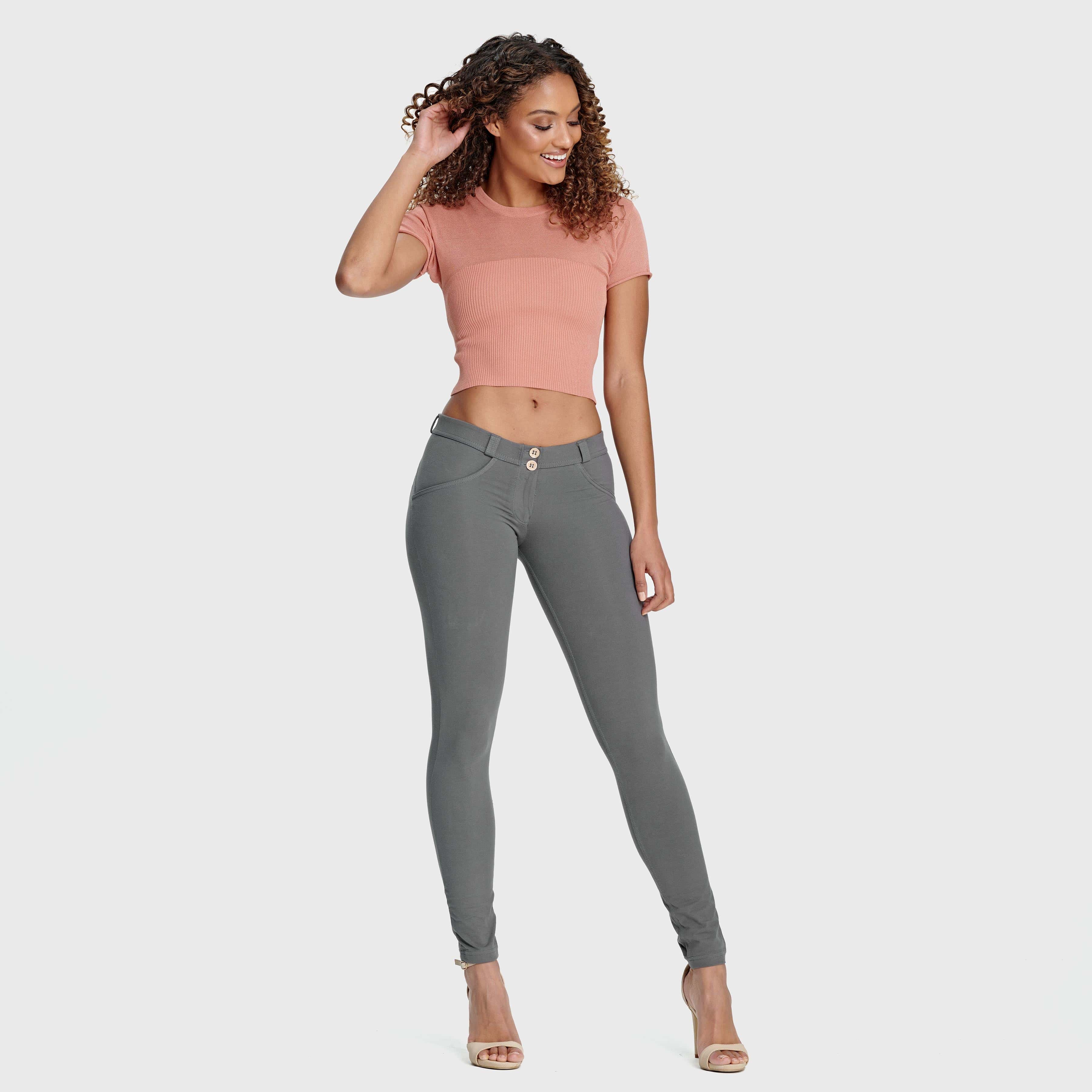 WR.UP® أزياء - خصر منخفض - طول كامل - رمادي