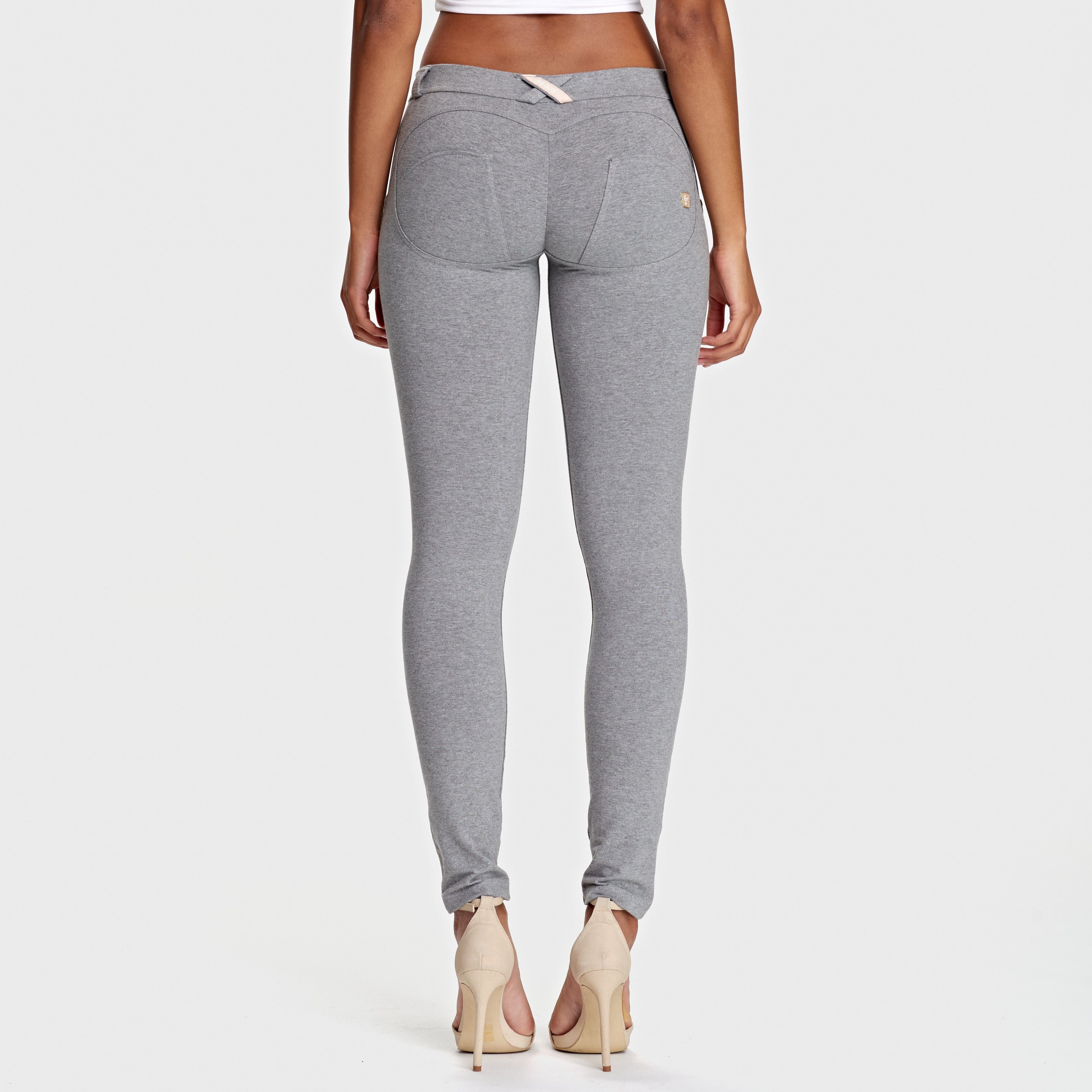 WR.UP® أزياء - خصر منخفض - طول كامل - رمادي ميلانج